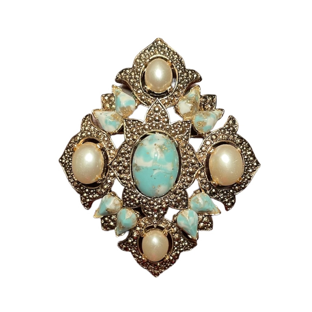 60s Vtg Sarah Coventry Brooch Pin